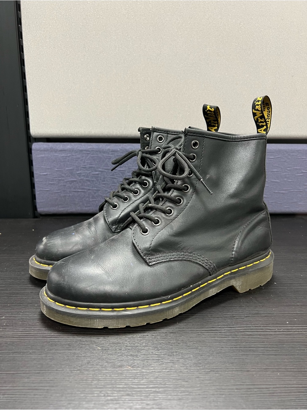 Dr Marten Leather Boots